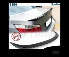 SPOILER Posteriore BMW Serie 5 E60 NERO M Sport