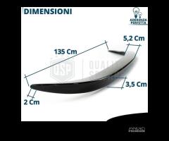 SPOILER Posteriore BMW Serie 5 E60 NERO M Sport - 7