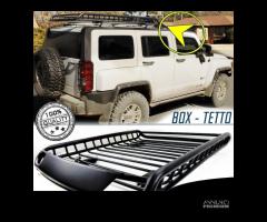 Portapacchi BOX Tetto PER HUMMER H3 H2 H1 Off Road