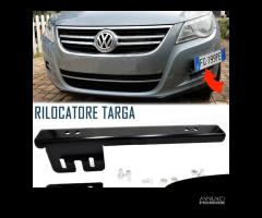 Portatarga per VOLKSWAGEN Rilocatore Targa Nero