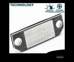 2 Luci Targa LED Canbus per Ford Focus 2 Omologate