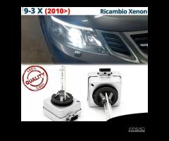 Coppia Lampadine Bi-Xenon D1S per SAAB 9-3X 6000K