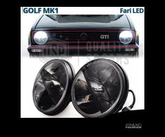 FARI LED per VOLKSWAGEN GOLF MK1 Bianco Ghiaccio