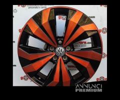 4 cerchi lega volkswagen t-cross 17 lt002169 - 1