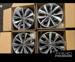 4 cerchi lega volkswagen t-roc r17 lt3278 - 2