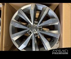 4 cerchi lega volkswagen t-roc r17 lt3278 - 6