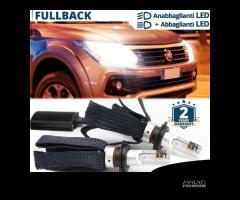 Kit Luci LED H4 Bianche per FIAT FULLBACK Canbus