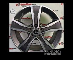 4 cerchi lega mercedes classe c r17 lt3172