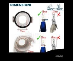 ADATTATORI PER Bmw serie 3 E46 montaggio KIT LED - 6