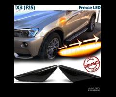 Frecce LED Dinamiche BMW X3 F25 Nere Fumè Omologat