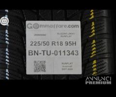 4 pneumatici bridgestone 225/50 r18 rft tu11343 - 7