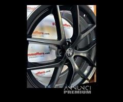 4 cerchi lega alfa stelvio trofeo r20 lt3033