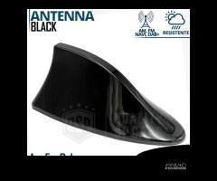 ANTENNA Pinna SQUALO NERA per AUDI Sline AM-FM-DAB