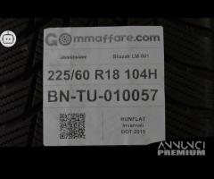 4 pneumatici bridgestone 225/60 r18 104h tu10057