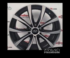 4 cerchi lega hyundai kia 17 lt002894 - 1