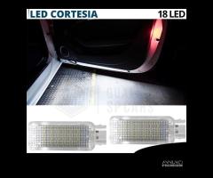 2 Luci di Cortesia LED Placchette per MINI Canbus