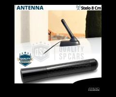 Antenna corta 8 cm per HONDA in FIBRA DI CARBONIO