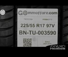 4 pneumatici michelin 225/55 r17 97v tu003590 - 4