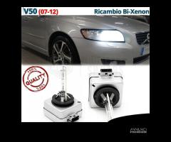 LAMPADE RICAMBIO BI-XENON D1S per VOLVO V50 6000K