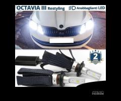 Kit LED H7 Skoda OCTAVIA 3 Restyling CANbus 6500K