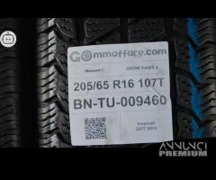 4 pneumatici barum 205/65 r16 107t tu009460