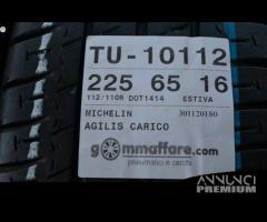 4 pneumatici michelin 225/65 r16 112r tu005088