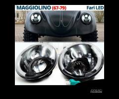 FARI LED Anteriori 7 Pollici VW Maggiolino Epoca