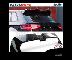 SPOILER Posteriore Audi A3 8V Alettone Rs3 style