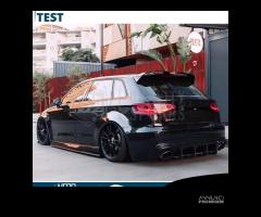 SPOILER Posteriore Audi A3 8V Alettone Rs3 style - 6