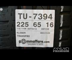 4 pneumatici kleber 225/65 r16 112r tu005071 - 2