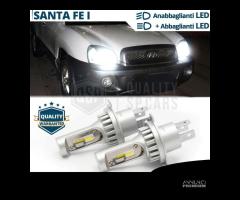 Lampade LED H4 Per HYUNDAI SANTA FE 1 6500K 8000LM