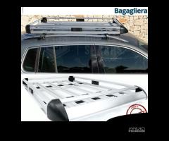 Bagagliera PORTAPACCHI Tetto per LAND ROVER Barre