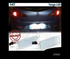 Placchette Luci Targa FULL LED Alfa Romeo 147 CANb