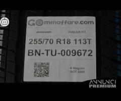 4 pneumatici bridgestone 255/70 r18 113t tu9672