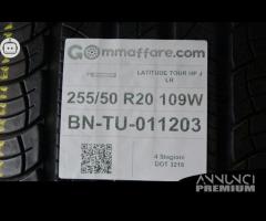 4 pneumatici michelin 255/50 r20 109w tu11203 - 7