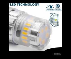 Lampadina LED T20 W21/5W CANbus Luce Bianca 1700LM - 9