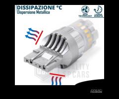 Lampadina LED T20 W21/5W CANbus Luce Bianca 1700LM - 10