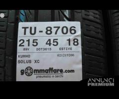 4 pneumatici kumho 215/45 r18 89v tu004810