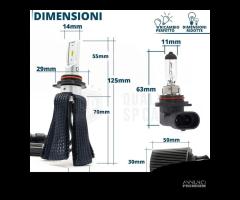 Kit Full LED HIR2 Professionale Luce Bianca 8000LM - 11