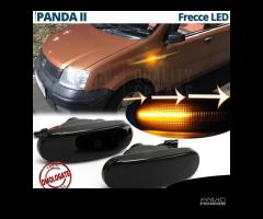 2 Frecce LED Dinamiche Laterali Fiat PANDA 2 Nere