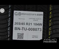 4 pneumatici michelin 265/45 r21 104w tu008073