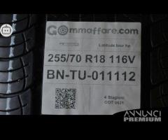 4 pneumatici michelin 255/70 r18 116v tu11112 - 7