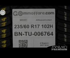 4 pneumatici continental 235/60 r17 102h tu006764