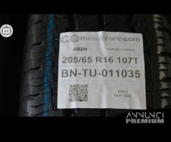 4 pneumatici riken 205/65 r16 107t carico tu11035 - 7