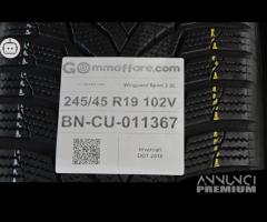 2 pneumatici nexen 245/45 r19 102v cu11367 - 5