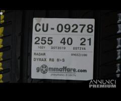 2 pneumatici radar 255/40 r21 102y cu004937