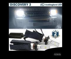 Kit lampade LED H7 PER Discovery 3 Fari CANBUS 50W