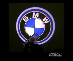 2 PROIETTORI portiere LED LOGO BMW SERIE 5 E39