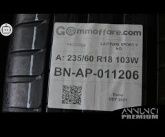 4 pneumatici michelin 235/60 255/55 r18 ap11206 - 8