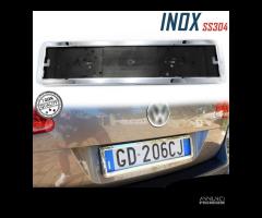 Portatarga in Acciaio Inox Cromato per HYUNDAI